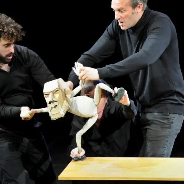 The Table – with Moses a cankerous two foot high puppet