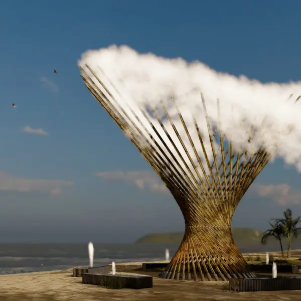 The Water Temple Immersive Outdoor Arts Installation